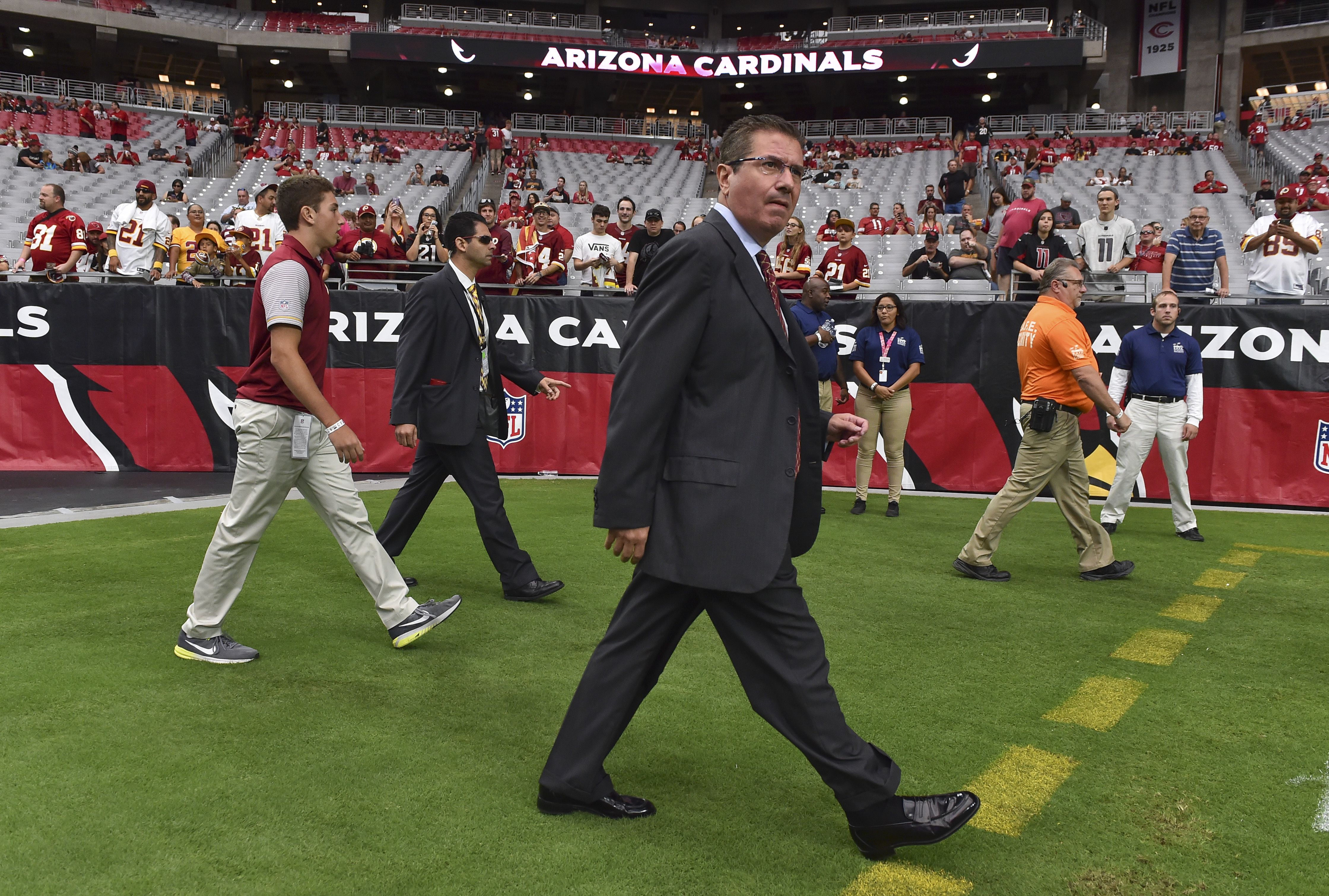 Washington Redskins' Dan Snyder discusses paying for a new stadium, Md.  state senator says