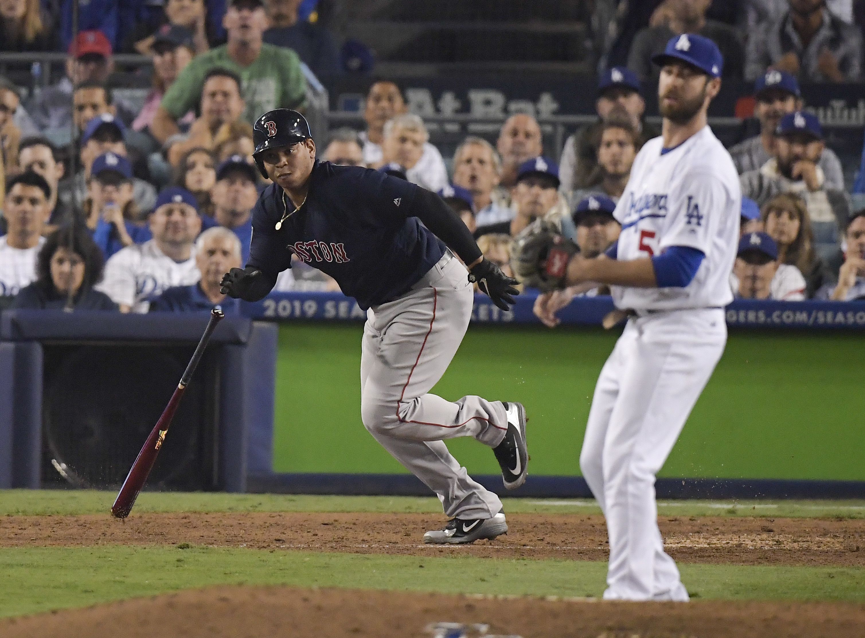 World Series Game 3: Dodgers outlast Red Sox in 18-inning marathon