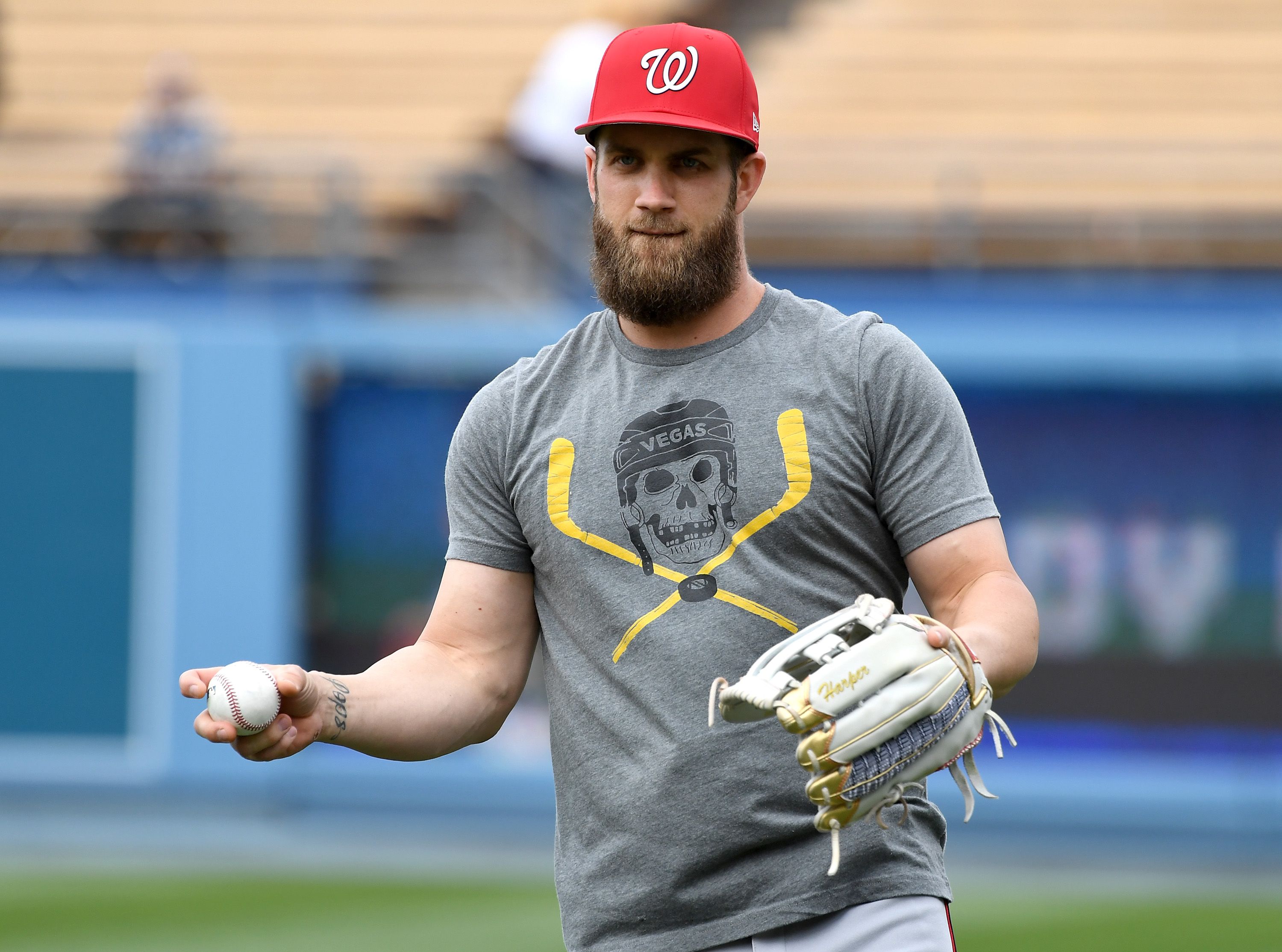 Bryce Harper's wife, Kayla, blasts 'classless' Nationals fans