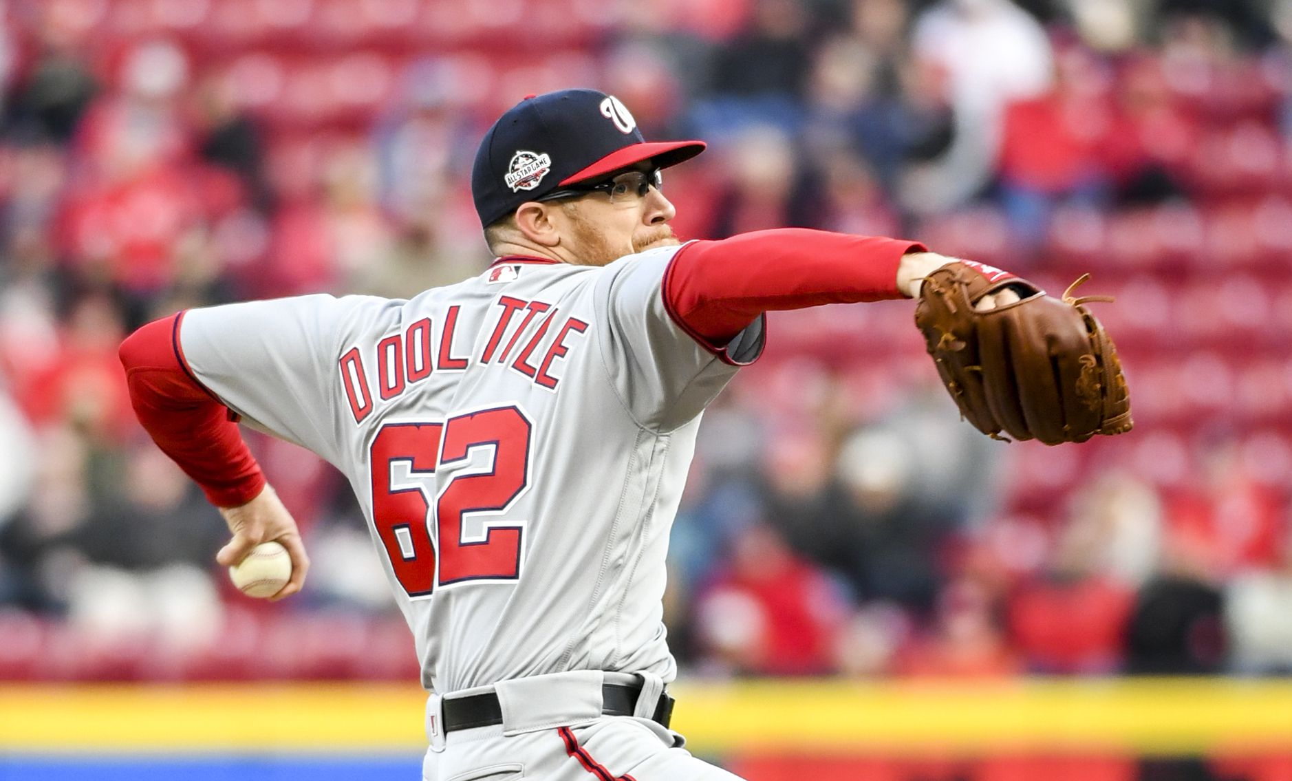 Sean Doolittle (toe) on Nationals' disabled list, won't pitch in