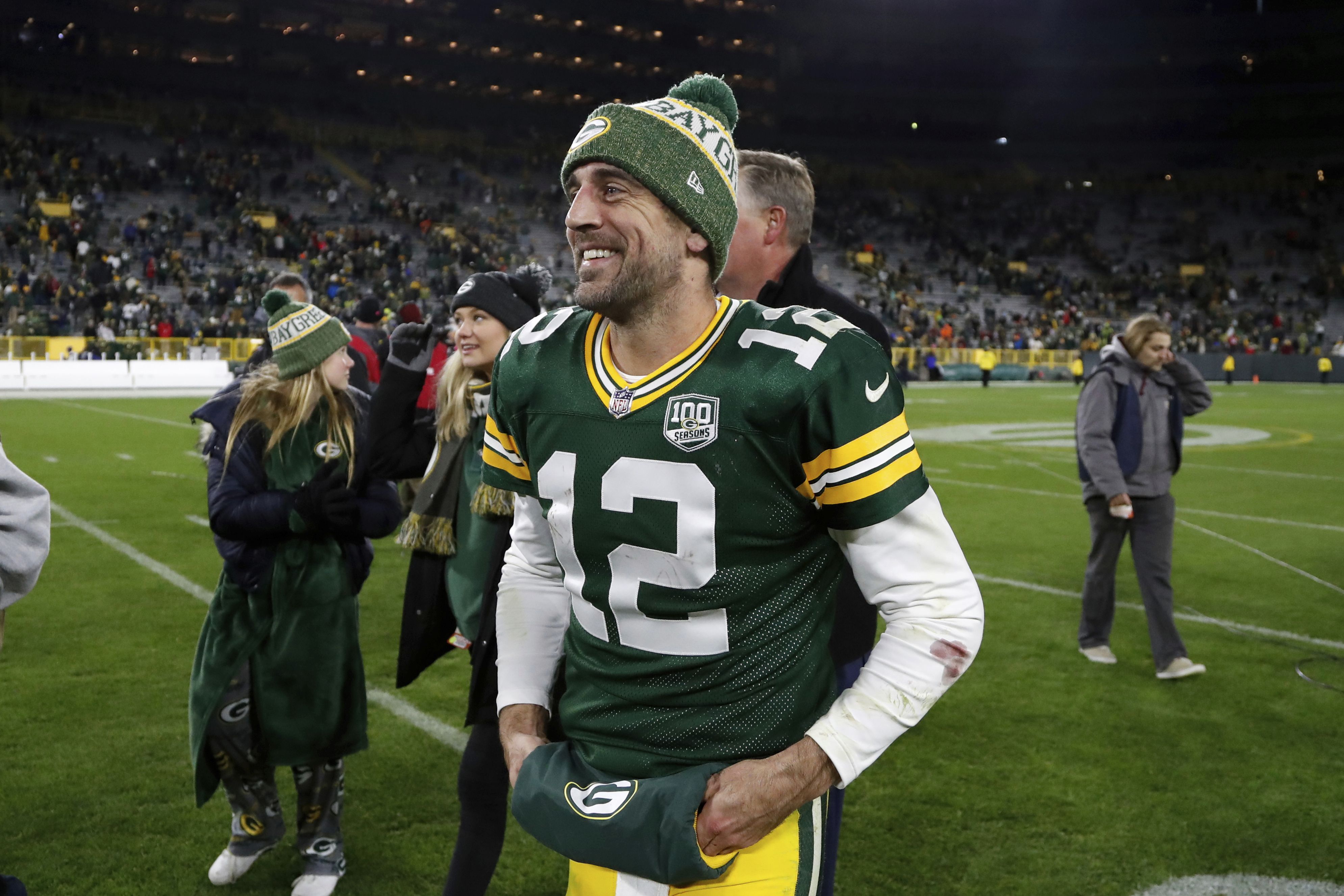 Aaron Rodgers: NFL's biggest superstar is a quiet social activist - The  Washington Post