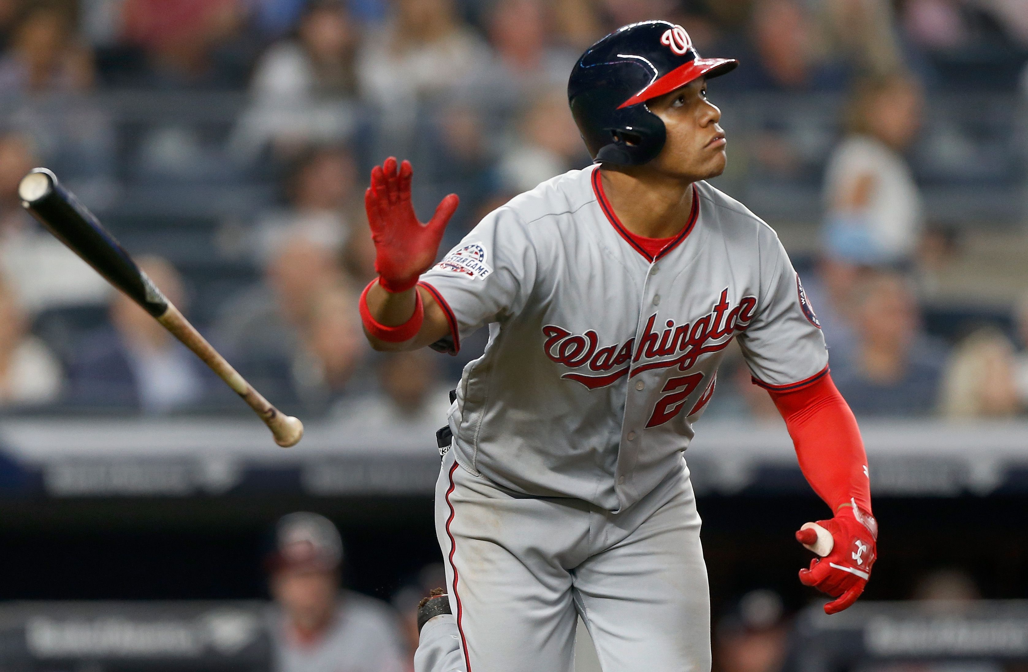 Juan Soto home run cannot be held by ballpark, time - WTOP News