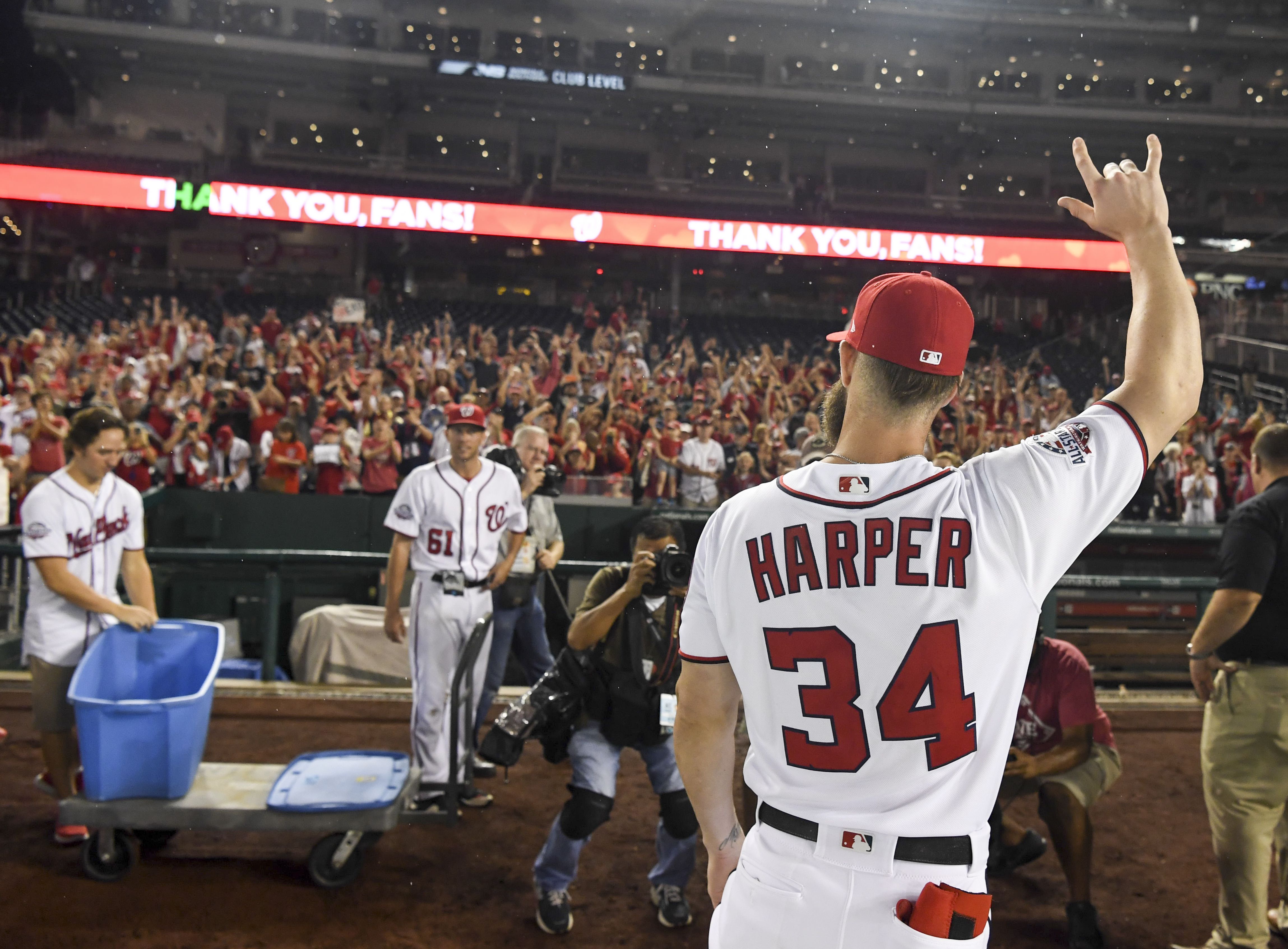 Washington Nationals' Bryce Harper wants to change baseball forever